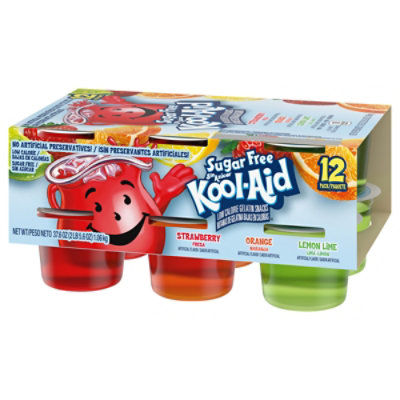 Kool Aid Strawberry, Orange, Lemon Lime Ready-To-Eat Gelatin Cups - 42 Oz - Image 5