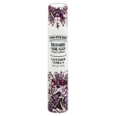 Poo-Pourri Before You Go Lavender Vanilla Toilet Spray - 10 Ml - Image 1