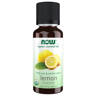 Now Organic Lemon Essential Oil - 1 OZ - Image 2