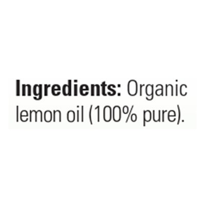 Now Organic Lemon Essential Oil - 1 OZ - Image 4