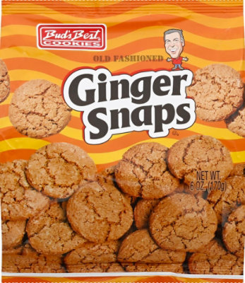 Bud's Best Ginger Snaps Cookies - 6 Oz - Image 2
