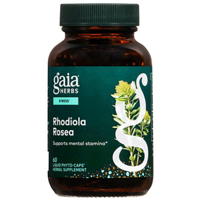 Gaia Rhodiola Rosea - 60 CT - Image 1
