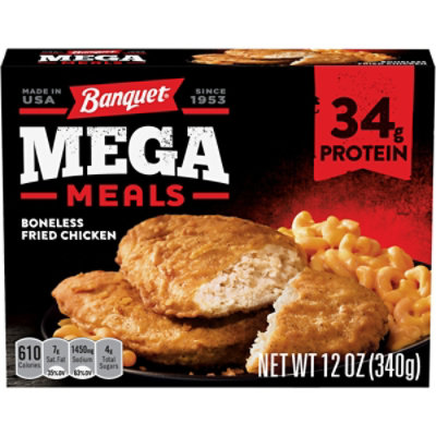Banquet Mega Meals Boneless Fried Chicken - 12 Oz - Image 1