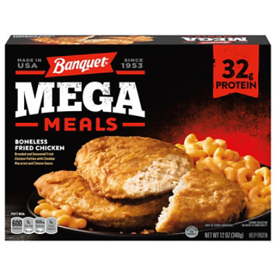 Banquet Mega Meals Boneless Fried Chicken - 12 Oz - Image 1