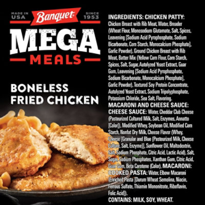 Banquet Mega Meals Boneless Fried Chicken - 12 Oz - Image 3