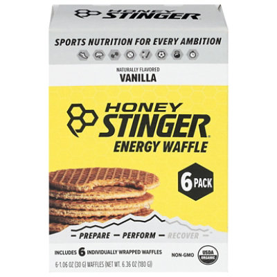 Honey Stinger Waffle Vanilla 6pk - 6.36 OZ - Image 2