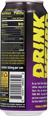Drink Weird Organic Pomegranate Acai Iced Tea - 16 Fl. Oz. - Image 6