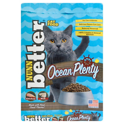 Nunn Better Ocean Plenty Cat Food - 13 Lb - Image 1