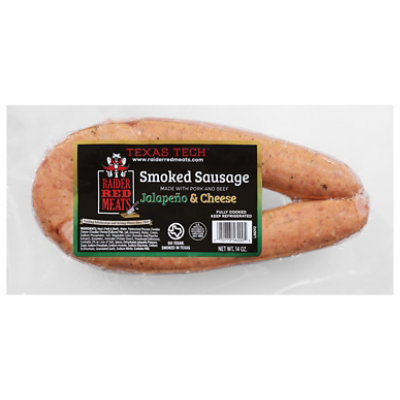 Raider Red Jala Cheese Sausage - 14 OZ - Image 1