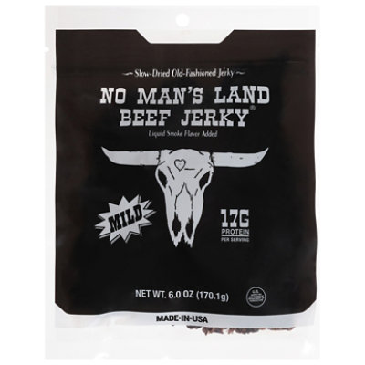 No Man’s Land Mild Beef Jerky - 6 Oz - Image 3