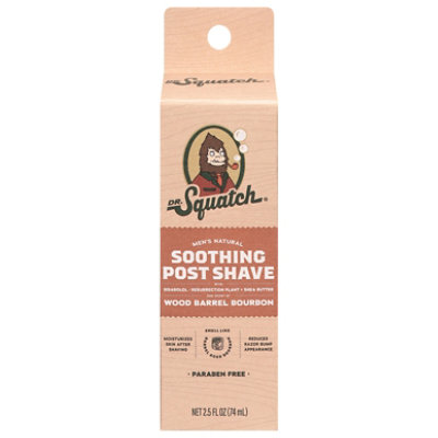 Dr Squatch Shave Lotion Wood Barrel Bourbon - 2.5 OZ - Image 1