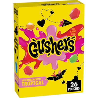 Gusher's Valentine Variety Tropical Fruit Flavored Snack - 11.44 Oz - Image 2
