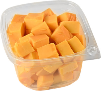 Readymeals Cheddar Smoked Cubed - Ready2eat - LB - Image 1