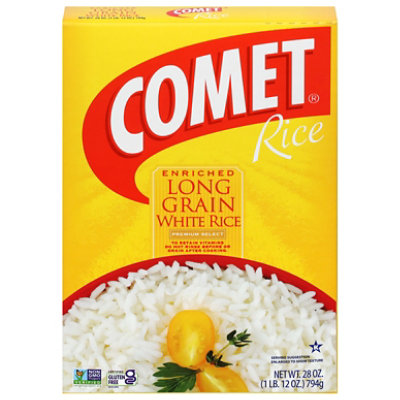 Comet Long Grain Enriched Rice - 28 OZ