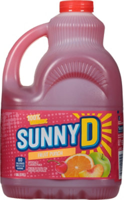 Sunny D 100% Vitamin C Fruit Punch - 128 Fl. Oz. - Image 6