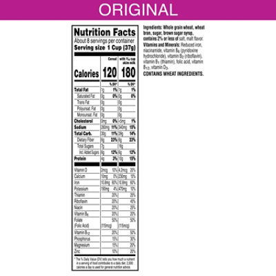 Kellogg's Complete Bran Whole Grain & Wheat Bran Cereal -  9.6 Oz - Image 4