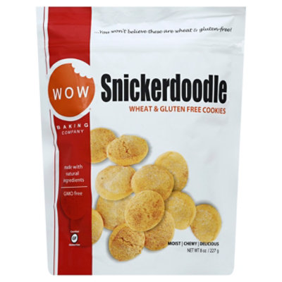 Wow Snickerdoodle Gluten Free Cookies - 8 Oz - Image 1