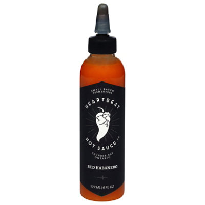 Heartbeat Hot Sauce Red Habanero - 6 OZ - Image 2