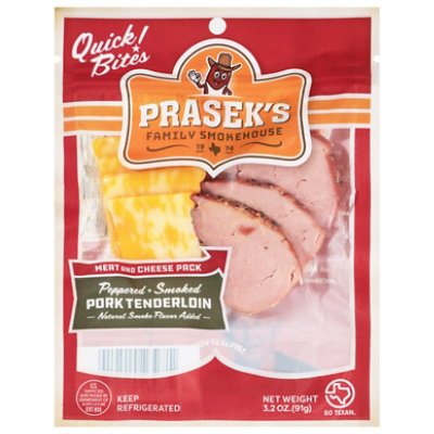 Smoked Pork Tenderloin Peppered And Cheese Quick Bites - 3.20 OZ - Image 2