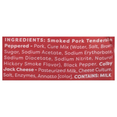 Smoked Pork Tenderloin Peppered And Cheese Quick Bites - 3.20 OZ - Image 4