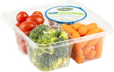 Readymeals Fresh Cut Broccoli Tray With Dip 8 Oz - 8 OZ - Image 1