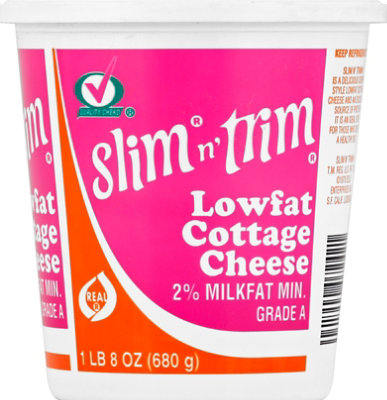 Slim 'n Trim 2% Lowfat Cottage Cheese - 24 Oz - Image 2