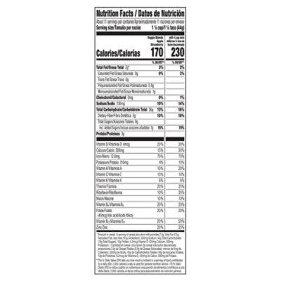 Cheerios Veggie Blends Apple Strawberry Sweetened Oat & Corn Cereal - 18 Oz - Image 3