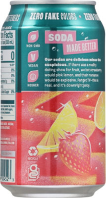 Zevia Strawberry Lemon Burst 12fz - 12 FZ - Image 5