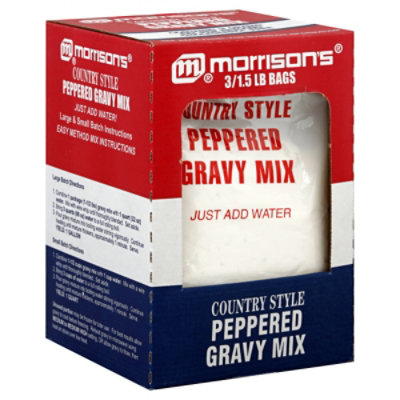 Morrison's Peppered Gravy Mix - 72 Oz - Image 1