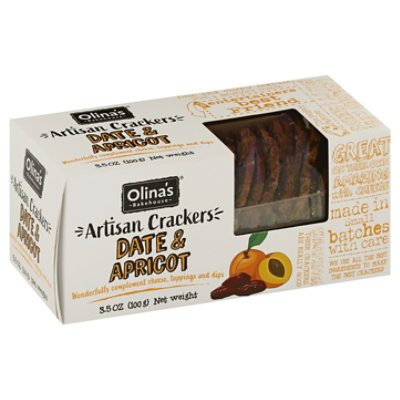 Olinas Bakehouse Date And Apricot Crisps - 3.50 OZ - Image 1