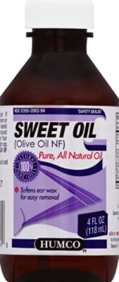 Humco Sweet Oil - 4 OZ - Image 2