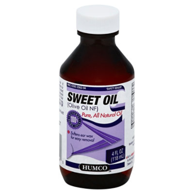 Humco Sweet Oil - 4 OZ - Image 1