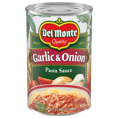 Del Monte Garlic & Onion Pasta Sauce - 24 Oz - Image 1