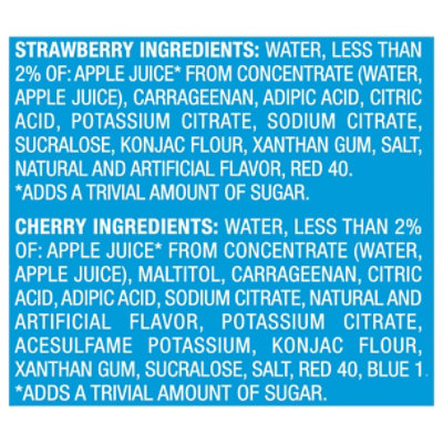 Snack Pack Suger Free Strawberry & Cherry 4-3.25 Oz - 12 CT - Image 4
