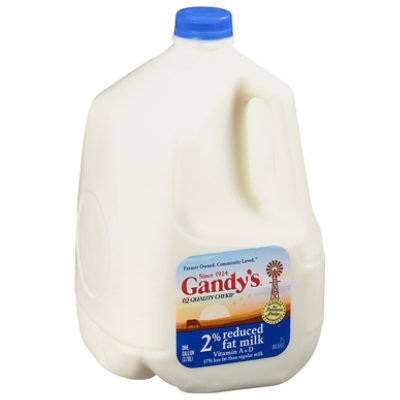 Gandy's 2% Reduced Fat Milk - 128 Oz - Image 1