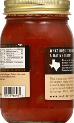 Native Texan Home Style Medium Salsa - 16 Oz - Image 6