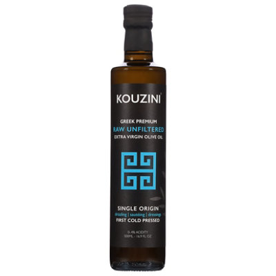 Kouzini Raw Unfiltered Extra Virgin Olive Oil - 16.9 Oz - Image 3