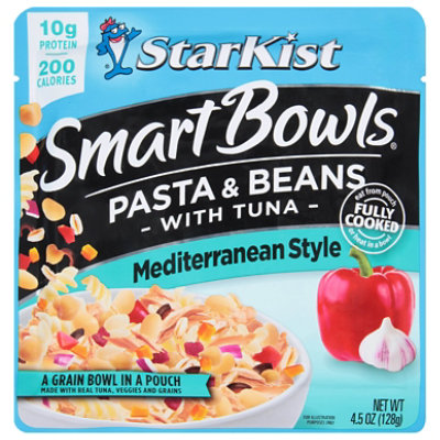 StarKist Smart Bowls Mediterranean Style Tuna With Pasta & Beans - 4.5 Oz - Image 2