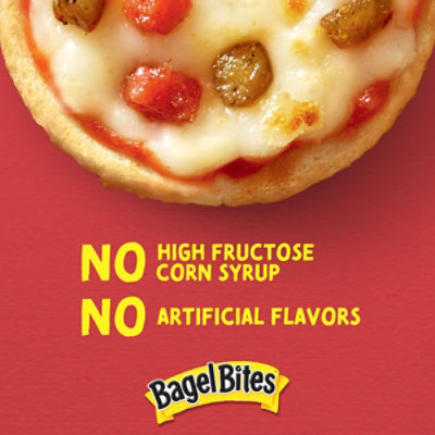 Bagel Bites Cheese Sausage and Pepperoni Mini Bagels - 31.1 Oz - Image 4