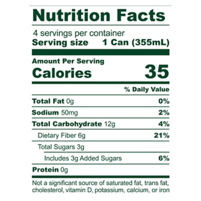 Halfday Prebiotic Peach Iced Tea- 48 Oz - Image 3