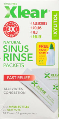 Xlear Sinus Neti Refill Solu - 50 CT - Image 2