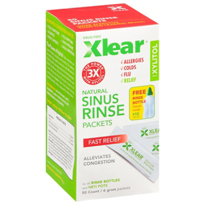 Xlear Sinus Neti Refill Solu - 50 CT - Image 1