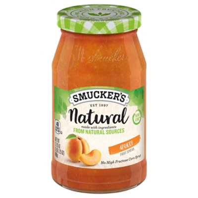 Smucker's  Natural Apricot Fruit Spread - 17.2 Oz - Image 1