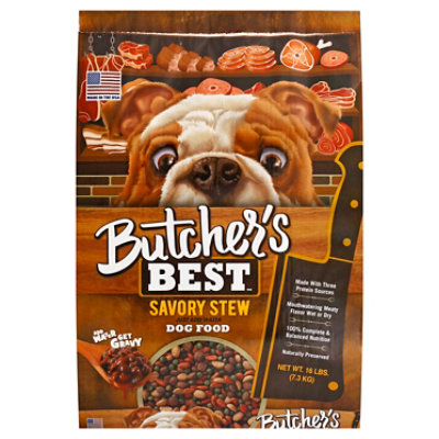 Butcher's Best Savory Stew Dog Food - 16 Lb - Image 1