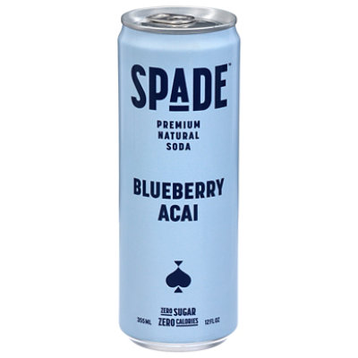 Spade Soda Blueberry Acai - 12 OZ - Image 2