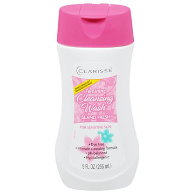 Clarisse Island Fresh Hypoallergenic For Sensitive Skin Feminine Wash -  9 Oz - Image 3