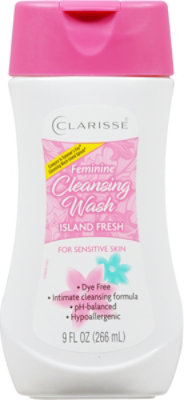 Clarisse Island Fresh Hypoallergenic For Sensitive Skin Feminine Wash -  9 Oz - Image 2
