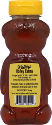 Kelley's Raw & Unfiltered Local Texas Honey Bear - 12 Oz - Image 4