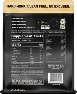 Jocko Fuel Protein Powder Vanilla - 36.8 OZ - Image 5