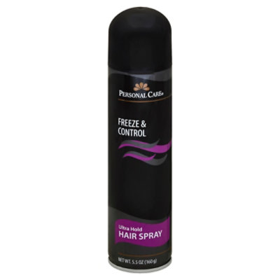 Personal Care Ultra Hold Aerosol Hair Spray - 5.5 Oz - Image 1